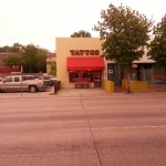 The shop, in the gay burrough of Dallas :P