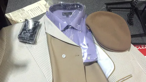 Matt’s wedding attire