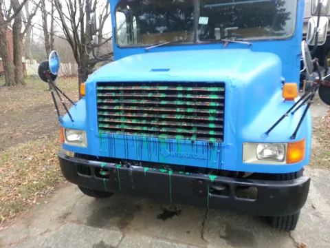 Bus in its Slimer state