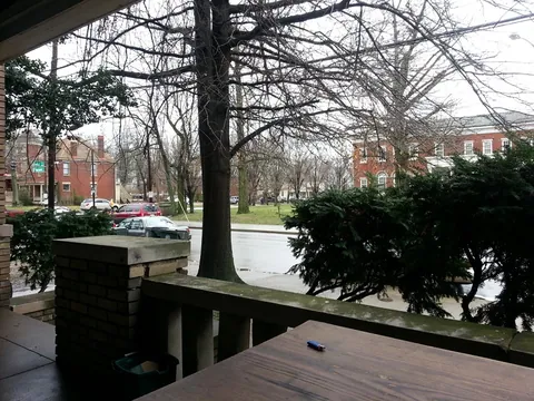View from Dave’s porch in Lexington, KY