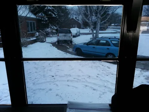You can see baby bomber. Hopefully it still runs when we get back!