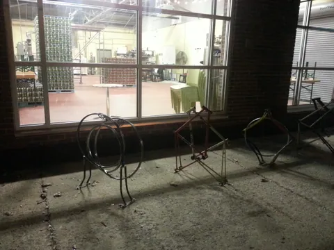 Outside art and canning