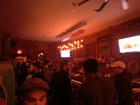 More lights and people