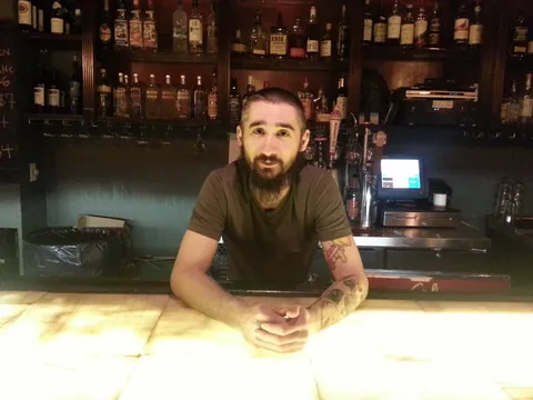 Cool bartender