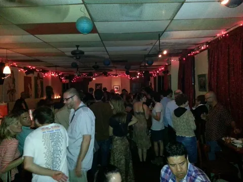 Mimi’s upstairs. Everyone there was SO FUCKING HIP. Seriously, it hurt how cool these people were.