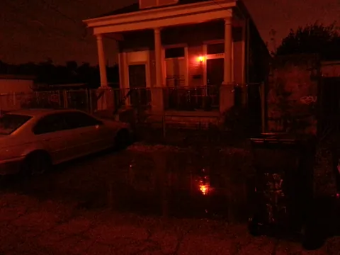 Nowhere for the water to go