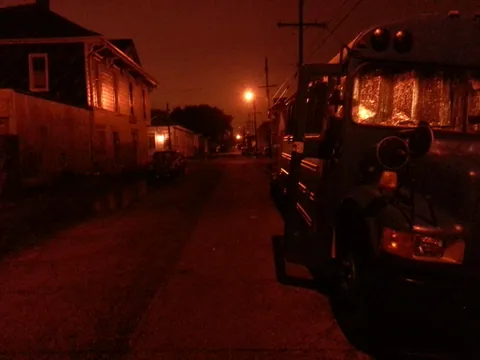 Bus in place