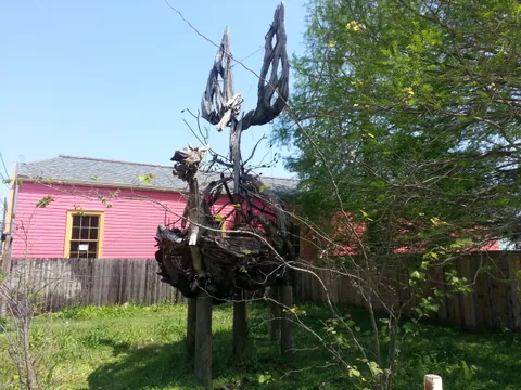 Driftwood boat