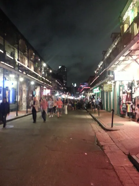 Shit show in Bourbon street. Only night we went up here.