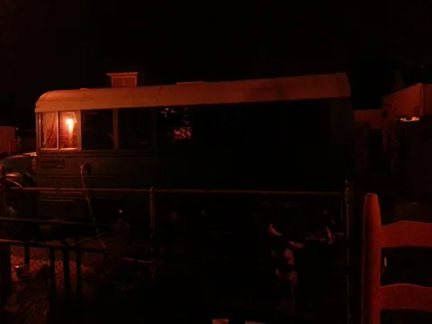 Last night in the bus in NOLA