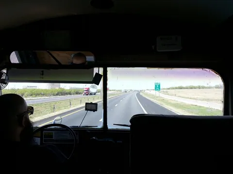 On the road from Texas