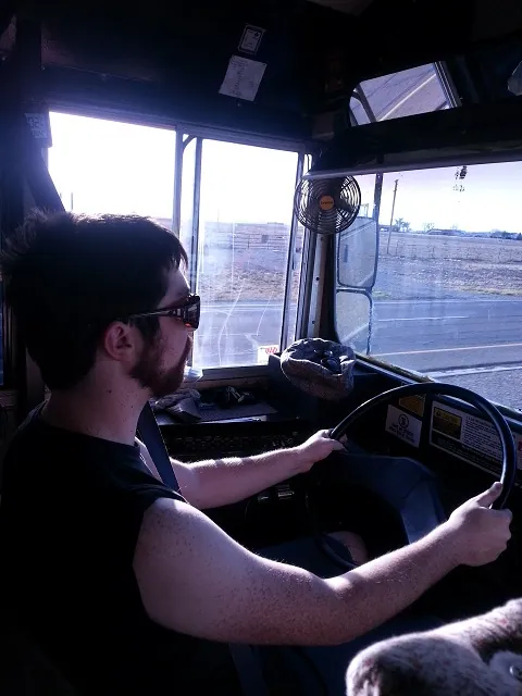On the way out of Roswell